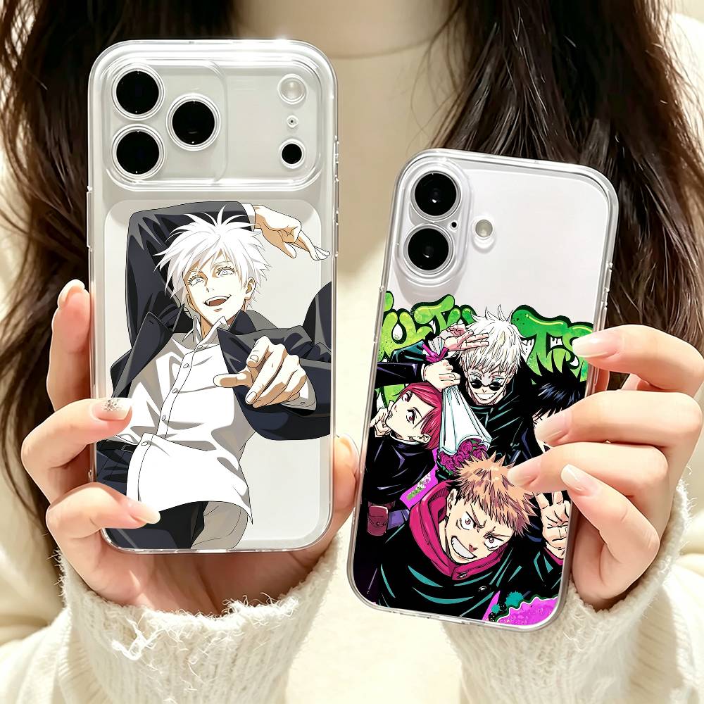 Phone Cases Jujutsu Kaisen - Jujutsu Kaisen Gojo Satoru Handyhülle, transparentes,