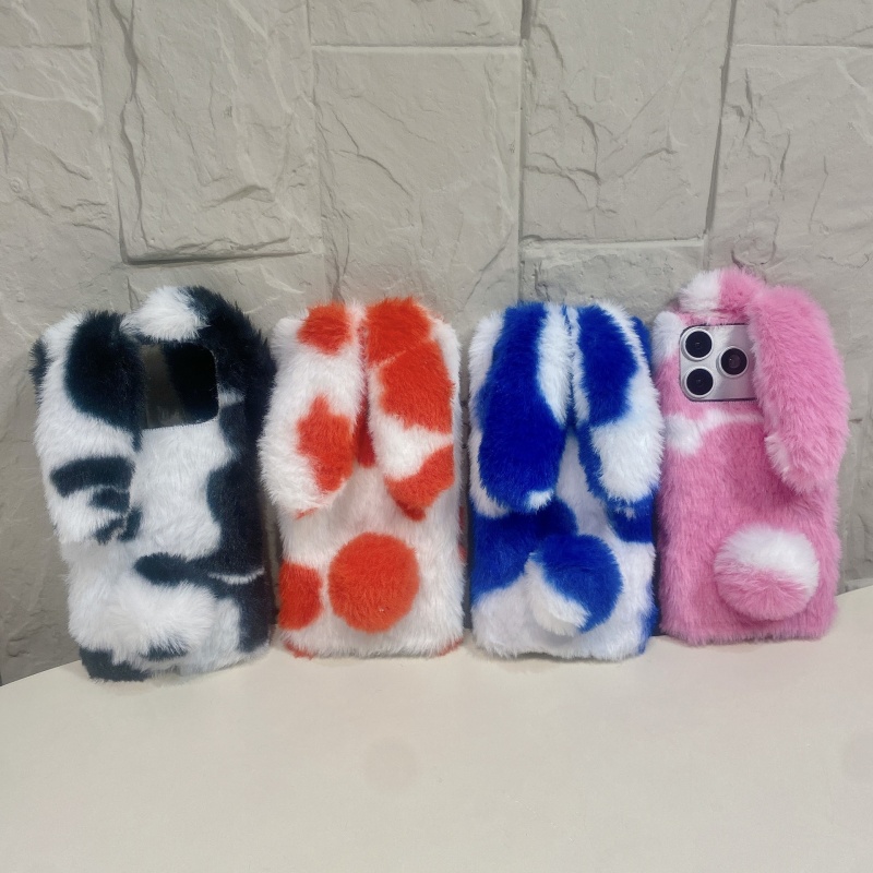 Phone Cases Iphone 13 - Niedliche Hasen-Design Flauschige Handyhüllen für iPhone