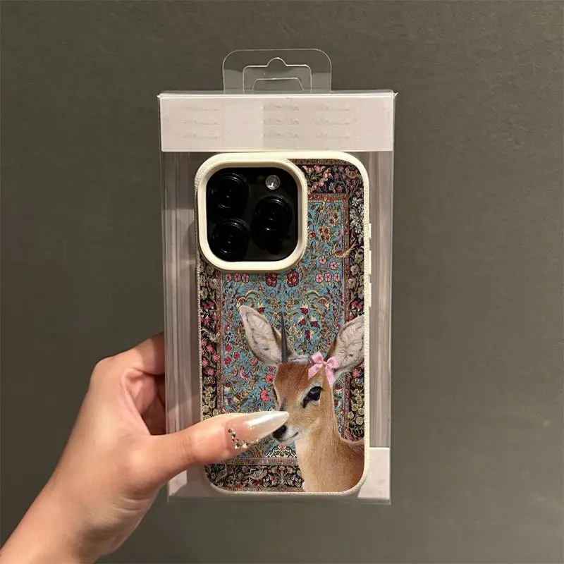 Vintage Hirsch Lichee Silikon  – Phone Cases Xiaomi 15 Bewertung und Preis