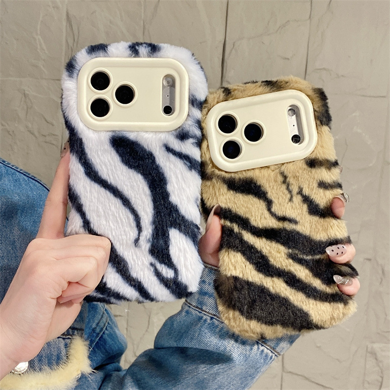 Luxuriöse Zebra-Muster Flausch – Phone Cases Iphone 13 Bewertung und Preis