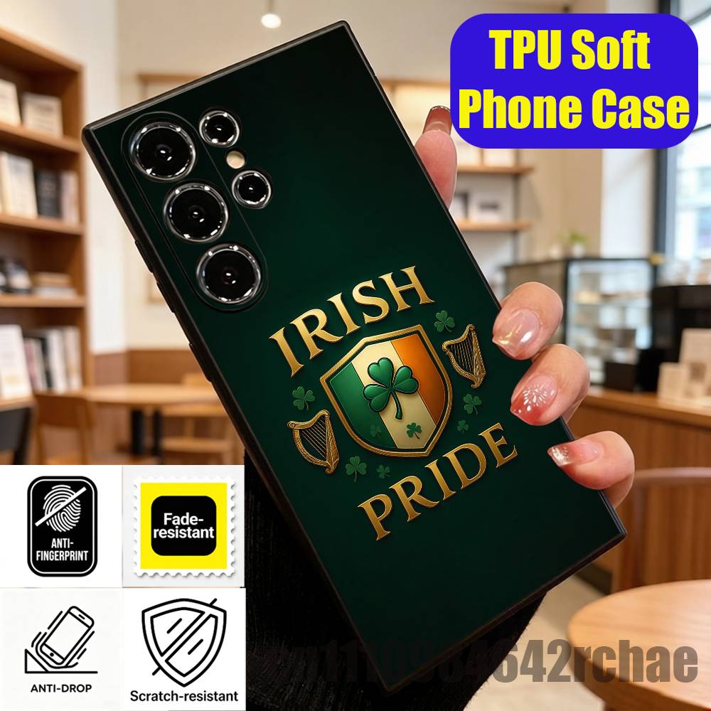 Handyhülle mit irischer Harfe, – Phone Cases Ireland Bewertung und Preis